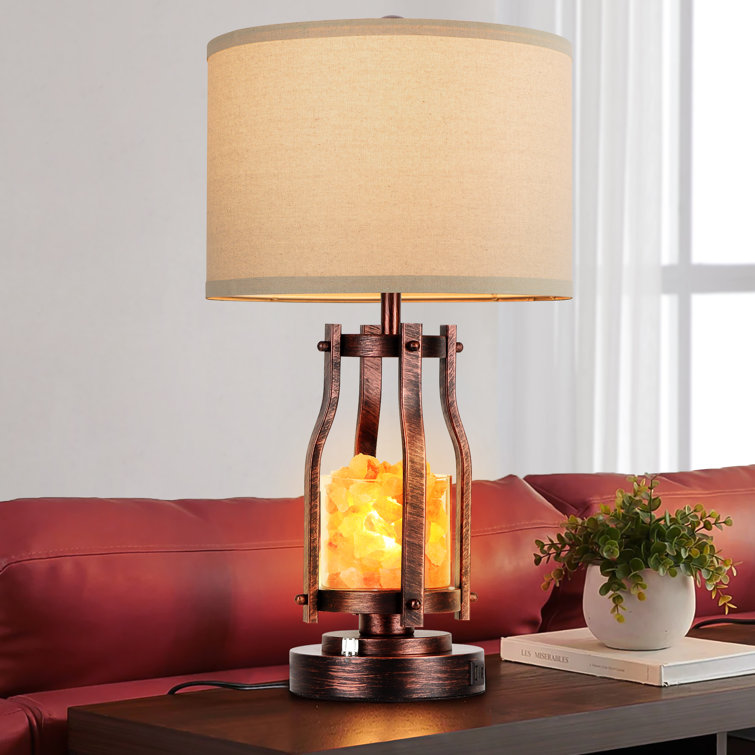 Table lamps with outlets and usb ports online